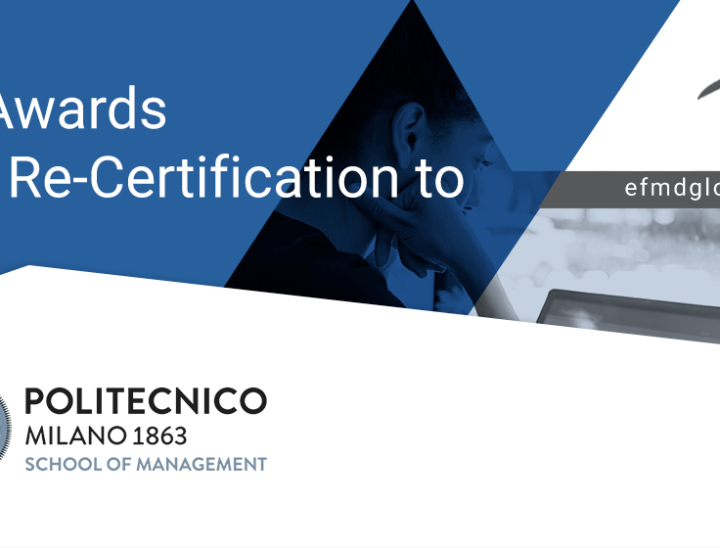Eccellenze nella formazione digitale: la School of Management del Politecnico di Milano è l’unica italiana a ottenere la certificazione EOCCS per i master Executive MBA.